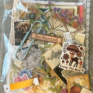 Enchanted Scrapbooking Kit with Fairy Designs